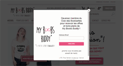 Desktop Screenshot of myboobsbuddy.com